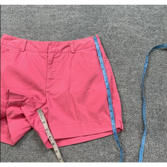 Eddie Bauer Shorts Womens 8 Punch Mercer Fit Mid Rise Stretch Pockets Chino - Picture 6 of 11